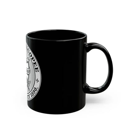 Seal of Chicopee Massachusetts - Black Coffee Mug - Go Mug Yourself