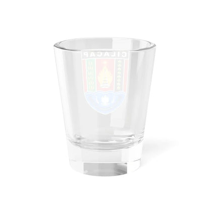 Seal of Cilacap Regency (Indonesia) (Coat of Arms) Shot Glass 1.5oz - Go Mug Yourself