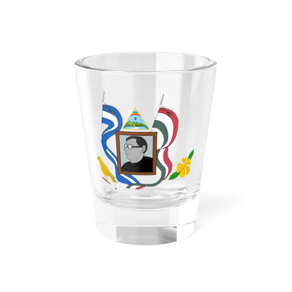 Seal of Ciudad Dario (Nicaragua) (Coat of Arms) Shot Glass 1.5oz 1.5oz - Go Mug Yourself