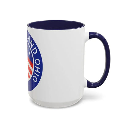 Seal of Cleveland Ohio - Accent Coffee Mug - Go Mug Yourself