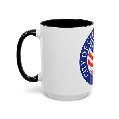 Seal of Cleveland Ohio - Accent Coffee Mug - Go Mug Yourself