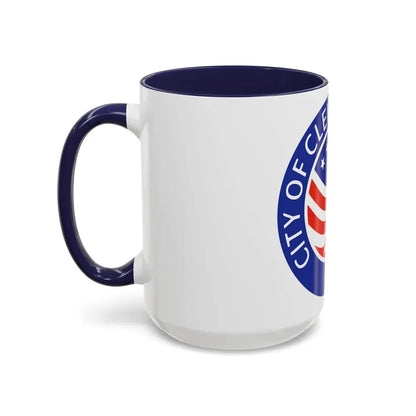 Seal of Cleveland Ohio - Accent Coffee Mug - Go Mug Yourself