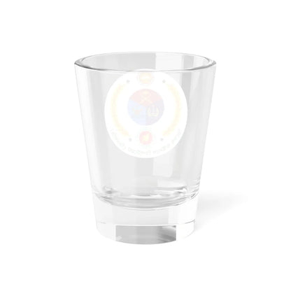 Seal of Controller General of Defence Finance CGDF (Bangladesh) (Coat of Arms) Shot Glass 1.5oz - Go Mug Yourself