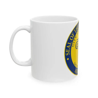 Seal of Conway Arkansas - White Coffee Mug - Go Mug Yourself