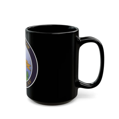 Seal of Corning NY - Black Coffee Mug-Go Mug Yourself