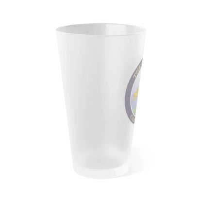 Seal of Corning NY - Frosted Pint Glass 16oz - Go Mug Yourself