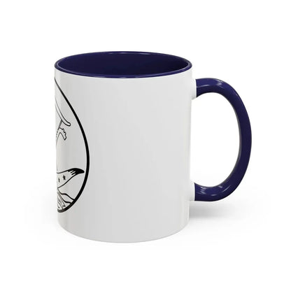 Seal of Dahomey - Accent Coffee Mug - Go Mug Yourself