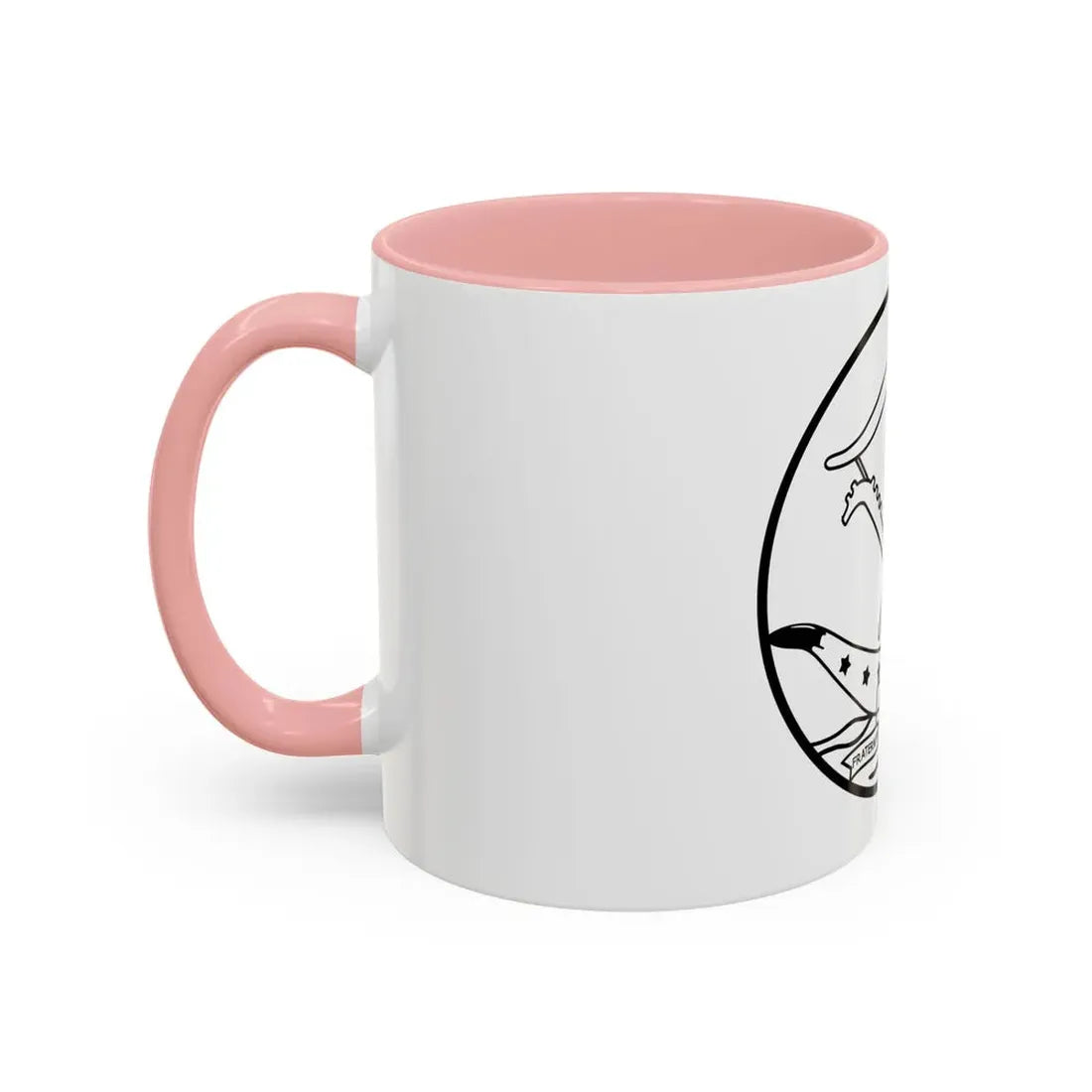 Seal of Dahomey - Accent Coffee Mug - Go Mug Yourself