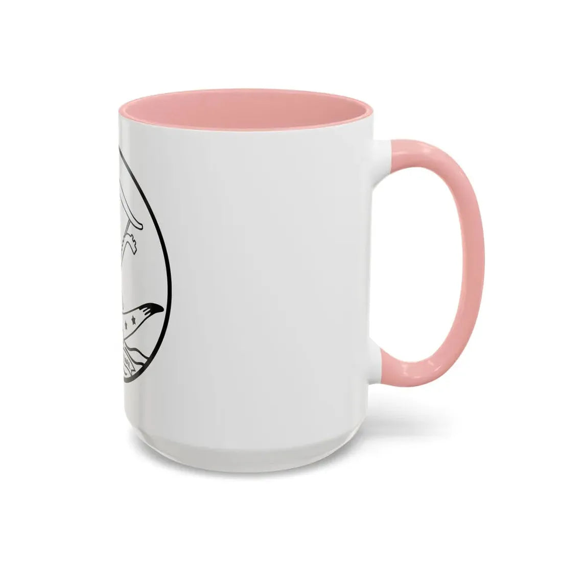 Seal of Dahomey - Accent Coffee Mug - Go Mug Yourself