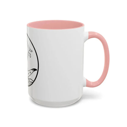 Seal of Dahomey - Accent Coffee Mug - Go Mug Yourself