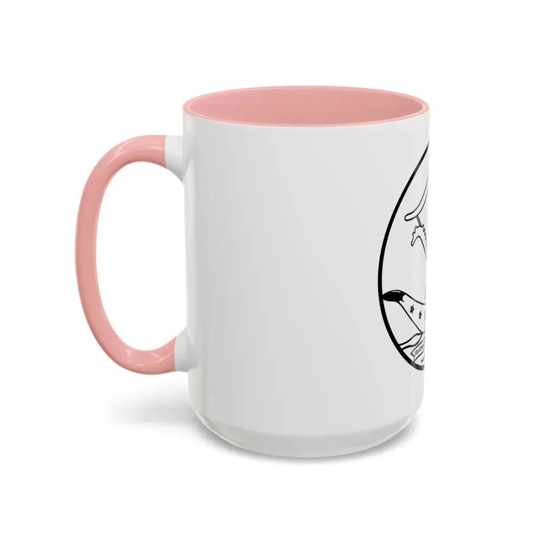 Seal of Dahomey - Accent Coffee Mug - Go Mug Yourself