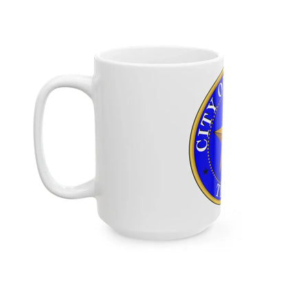 Seal of Dallas - White Coffee Mug - Go Mug Yourself