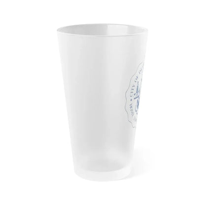 Seal of Dearborn Michigan - Frosted Pint Glass 16oz - Go Mug Yourself