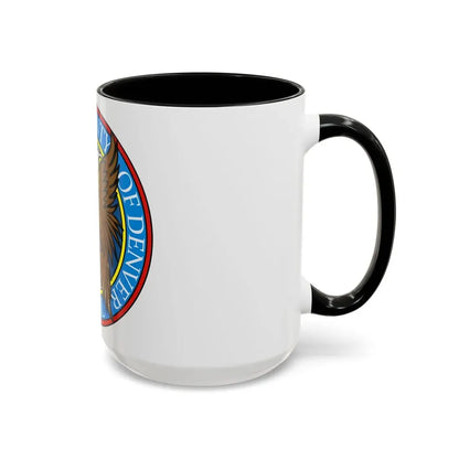 Seal of Denver - Accent Coffee Mug - Go Mug Yourself