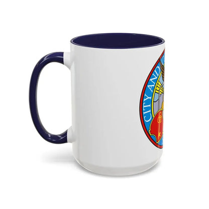 Seal of Denver - Accent Coffee Mug - Go Mug Yourself