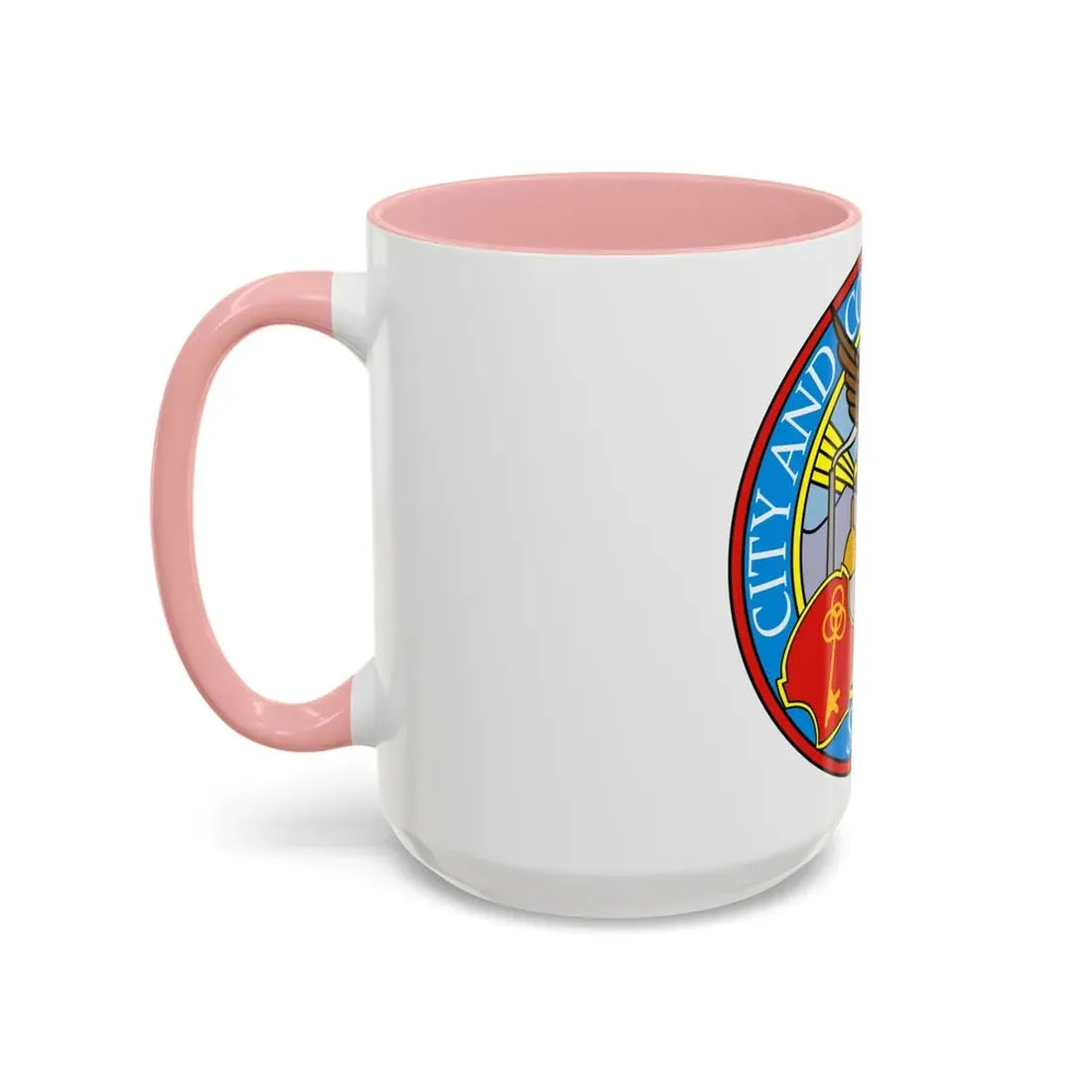 Seal of Denver - Accent Coffee Mug - Go Mug Yourself