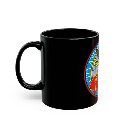 Seal of Denver - Black Coffee Mug - Go Mug Yourself