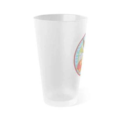 Seal of Denver - Frosted Pint Glass 16oz - Go Mug Yourself