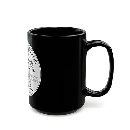 Seal of Detroit - Black Coffee Mug - Go Mug Yourself