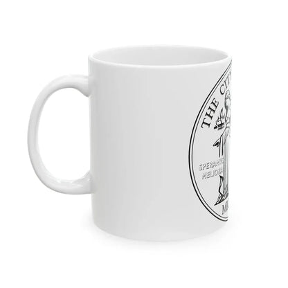 Seal of Detroit - White Coffee Mug - Go Mug Yourself