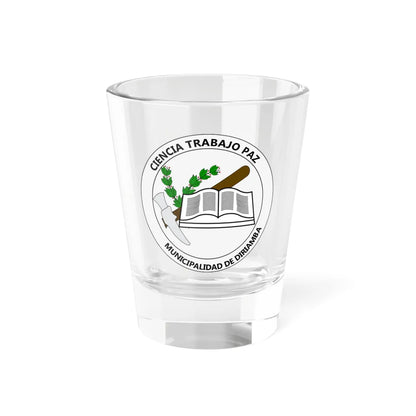Seal of Diriamba (Nicaragua) (Coat of Arms) Shot Glass 1.5oz 1.5oz - Go Mug Yourself