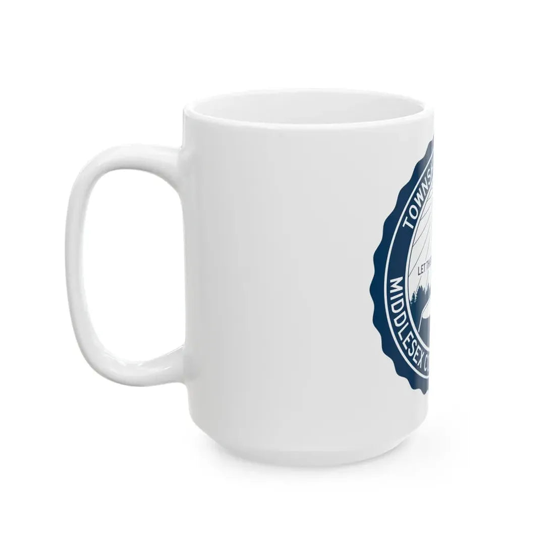 Seal of Edison NJ - White Coffee Mug - Go Mug Yourself