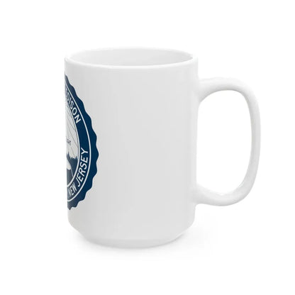 Seal of Edison NJ - White Coffee Mug - Go Mug Yourself