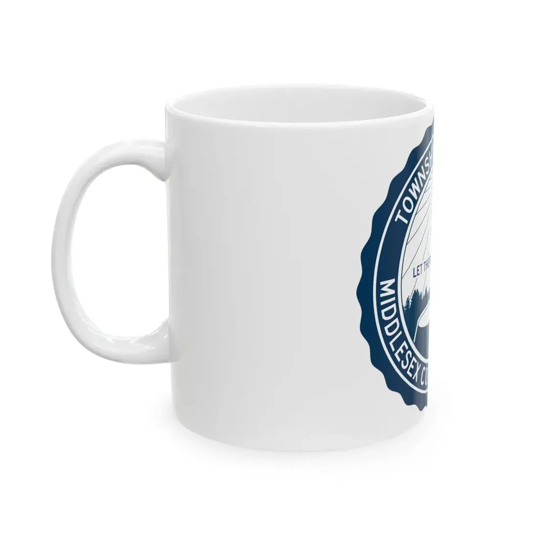 Seal of Edison NJ - White Coffee Mug - Go Mug Yourself