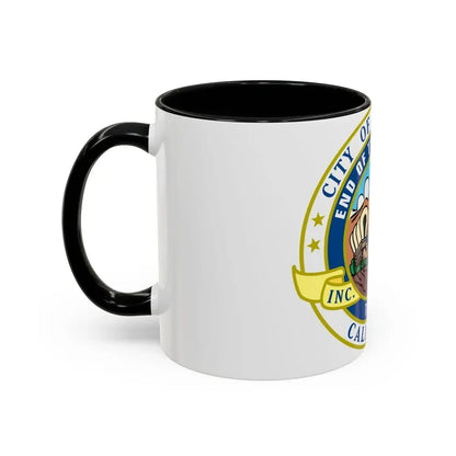 Seal of El Monte California - Accent Coffee Mug - Go Mug Yourself