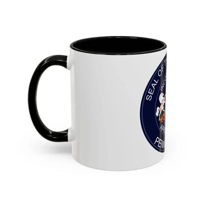Seal of Erie Pennsylvania - Accent Coffee Mug - Go Mug Yourself