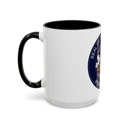 Seal of Erie Pennsylvania - Accent Coffee Mug - Go Mug Yourself