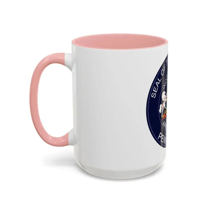 Seal of Erie Pennsylvania - Accent Coffee Mug - Go Mug Yourself