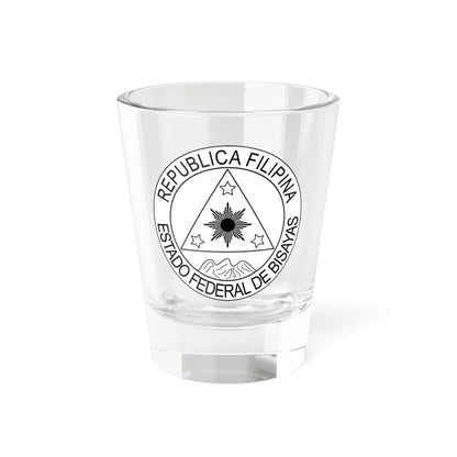 Seal of Federal state of the Visayas (Philippines) (Coat of Arms) Shot Glass 1.5oz 1.5oz - Go Mug Yourself