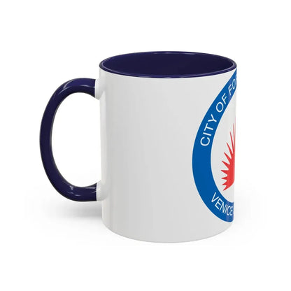 Seal of Fort Lauderdale Florida - Accent Coffee Mug - Go Mug Yourself