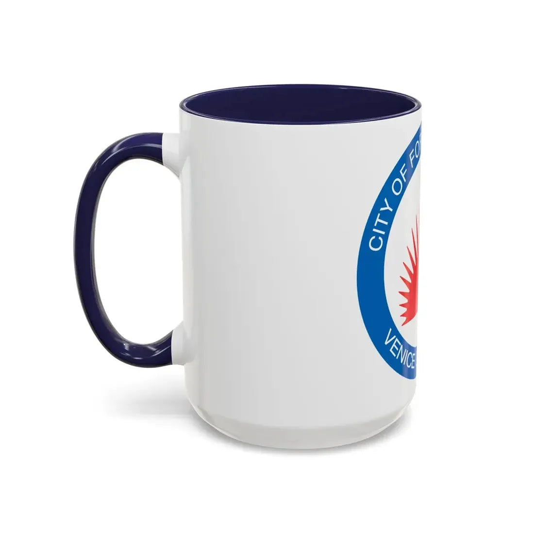 Seal of Fort Lauderdale Florida - Accent Coffee Mug - Go Mug Yourself