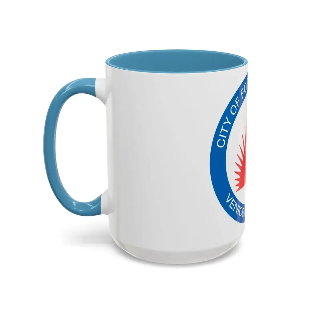 Seal of Fort Lauderdale Florida - Accent Coffee Mug - Go Mug Yourself
