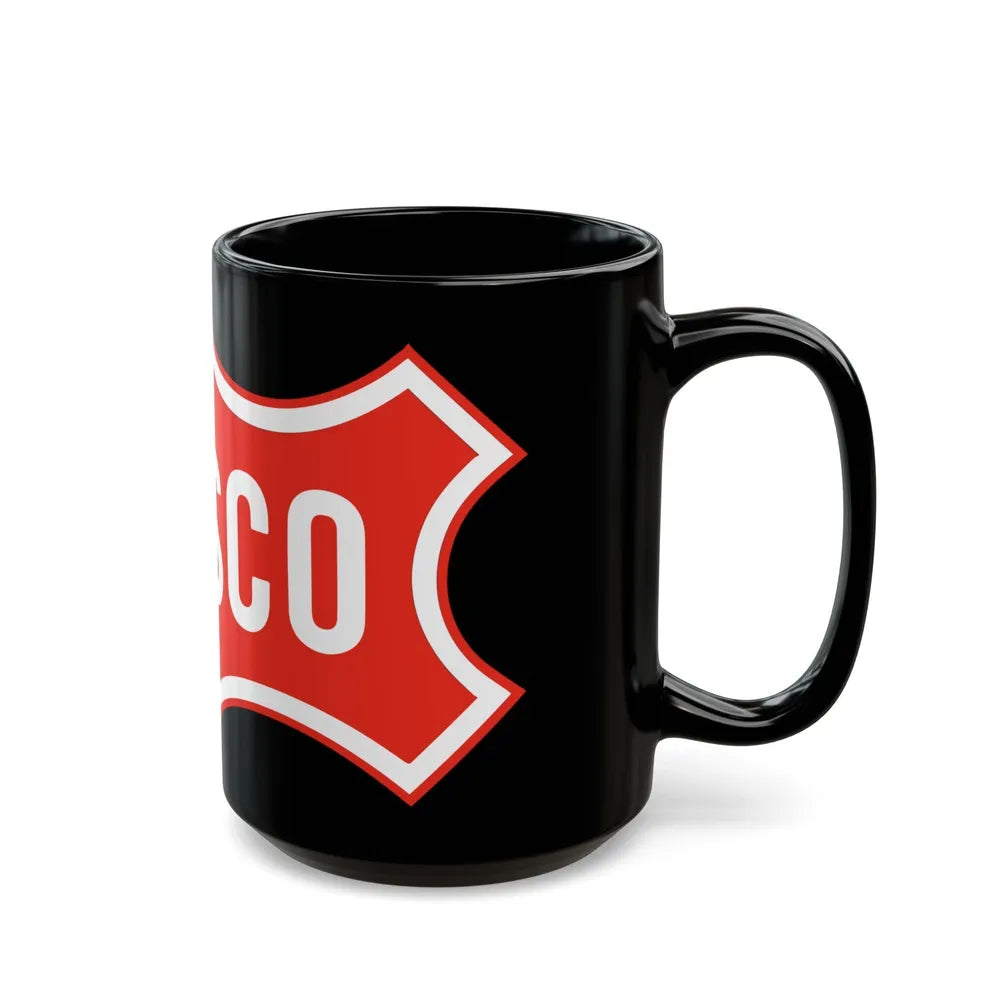 Seal of Frisco Texas - Black Coffee Mug-Go Mug Yourself