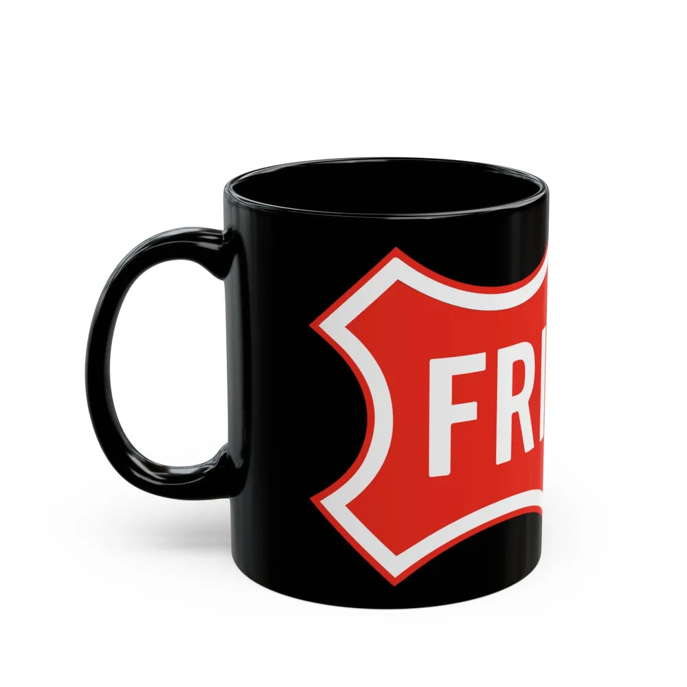 Seal of Frisco Texas - Black Coffee Mug-Go Mug Yourself