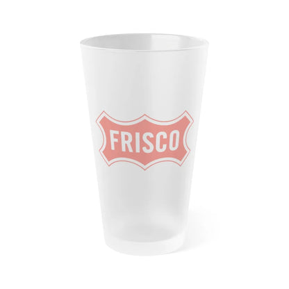 Seal of Frisco Texas - Frosted Pint Glass 16oz-16oz-Frosted-Go Mug Yourself