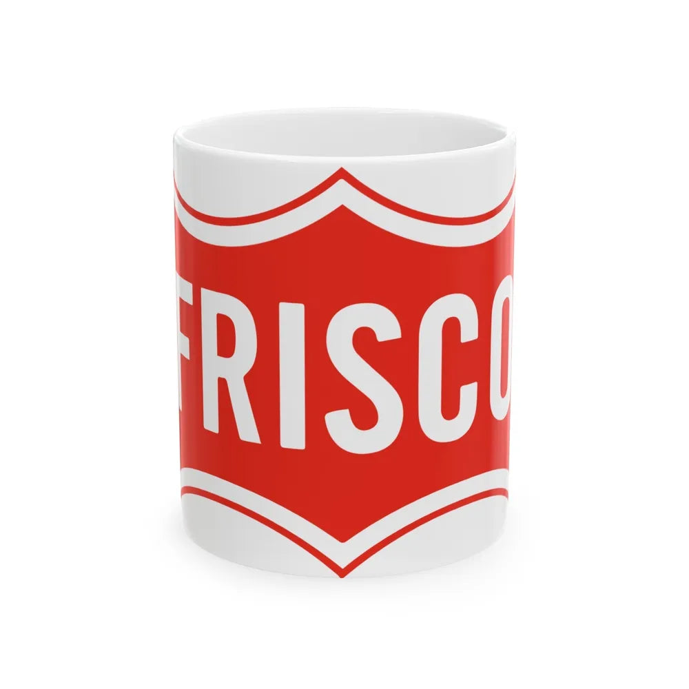 Seal of Frisco Texas - White Coffee Mug-11oz-Go Mug Yourself