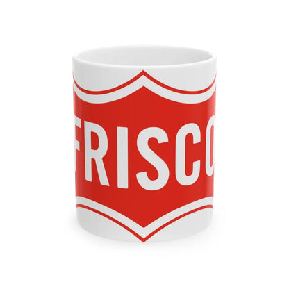 Seal of Frisco Texas - White Coffee Mug-11oz-Go Mug Yourself