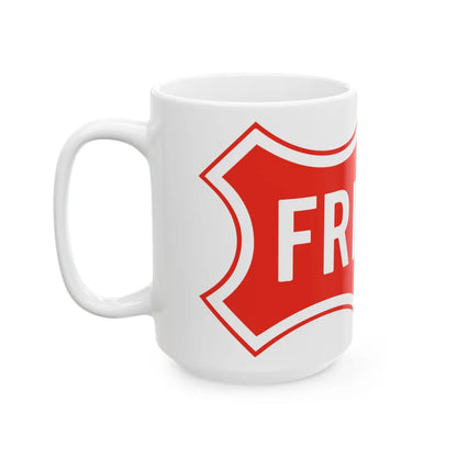 Seal of Frisco Texas - White Coffee Mug-Go Mug Yourself