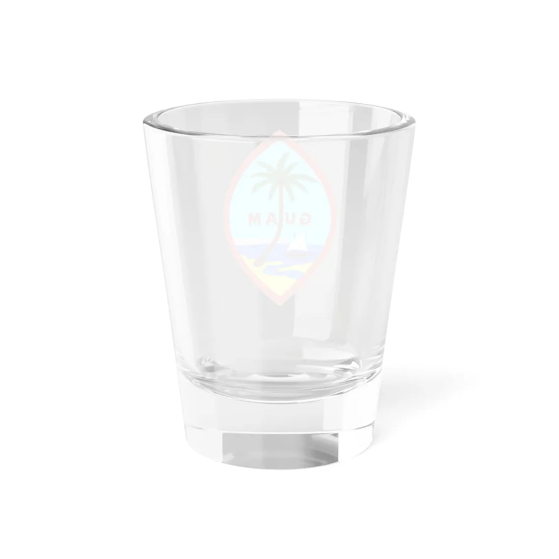 Seal of Guam (United States) (Coat of Arms) Shot Glass 1.5oz - Go Mug Yourself