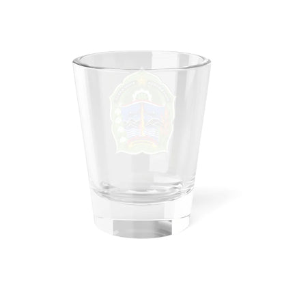 Seal of Gunungkidul Regency (Indonesia) (Coat of Arms) Shot Glass 1.5oz - Go Mug Yourself