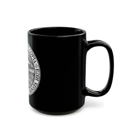 Seal of Holyoke Massachusetts - Black Coffee Mug - Go Mug Yourself