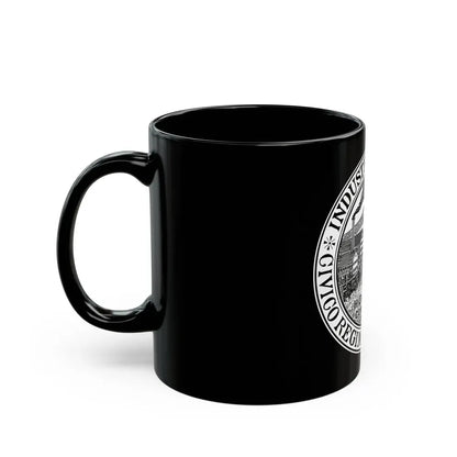 Seal of Holyoke Massachusetts - Black Coffee Mug - Go Mug Yourself
