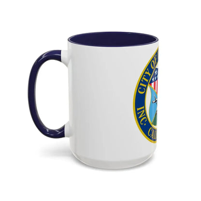 Seal of Inglewood California - Accent Coffee Mug - Go Mug Yourself