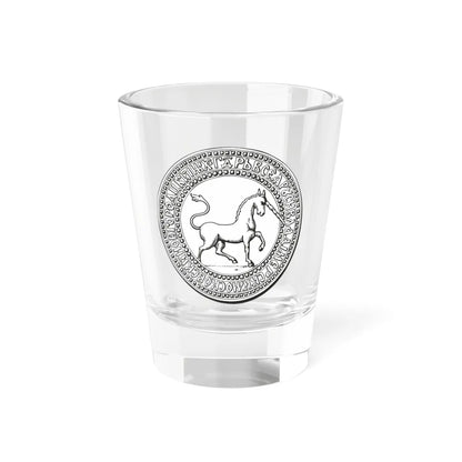 Seal of Ivan 4 1539 b (Russia) (Coat of Arms) Shot Glass 1.5oz 1.5oz - Go Mug Yourself