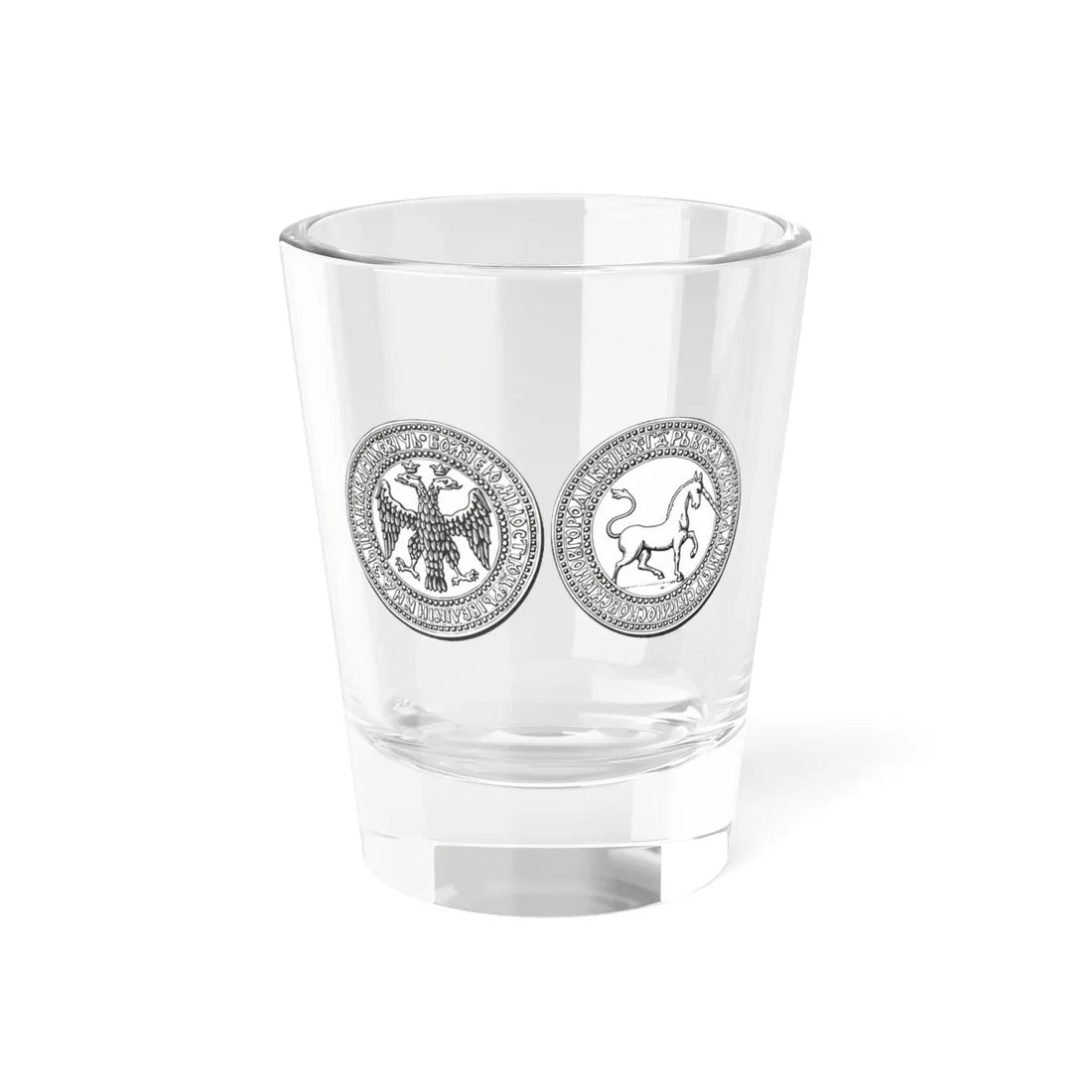 Seal of Ivan 4 1539 (Russia) (Coat of Arms) Shot Glass 1.5oz 1.5oz - Go Mug Yourself