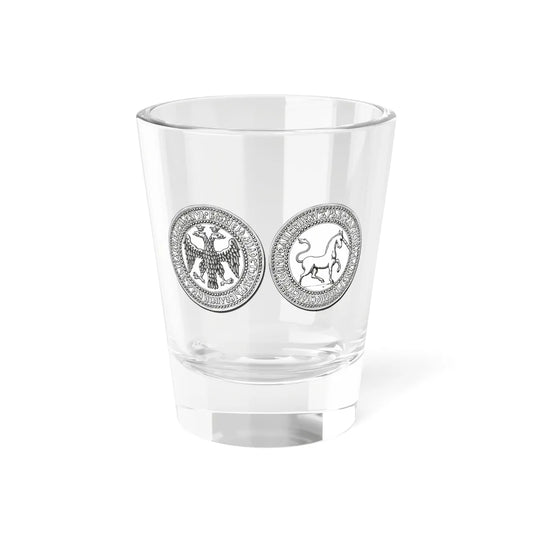 Seal of Ivan 4 1539 (Russia) (Coat of Arms) Shot Glass 1.5oz 1.5oz - Go Mug Yourself